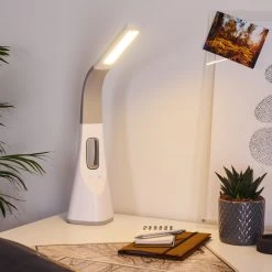 Hofstein Bratislava Tischleuchte LED Weiß, 1-flammig -Günstiges Tischlampen Geschäft bratislava tischleuchte h3370988 2