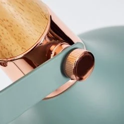 Hofstein Breamo Tischleuchte Grün, Holz dunkel, 1-flammig -Günstiges Tischlampen Geschäft breamo tischleuchte h3398487 11