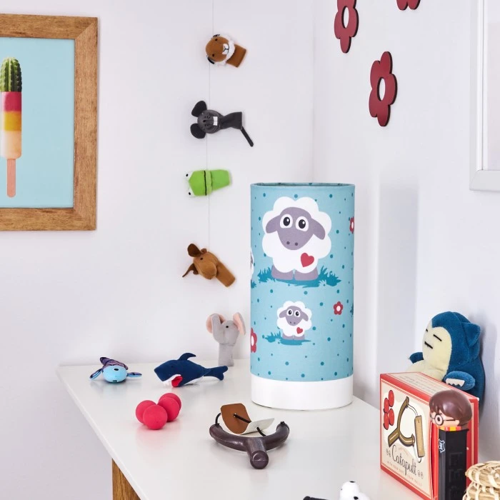 Hofstein Brenets Tischleuchte LED Weiß, 1-flammig 4 Hofstein Brenets Tischleuchte LED Weiß, 1-flammig – Bild 2