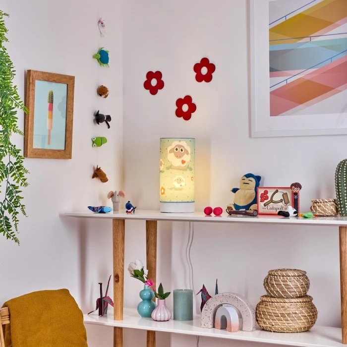 Hofstein Brenets Tischleuchte LED Weiß, 1-flammig 13 Hofstein Brenets Tischleuchte LED Weiß, 1-flammig – Bild 11