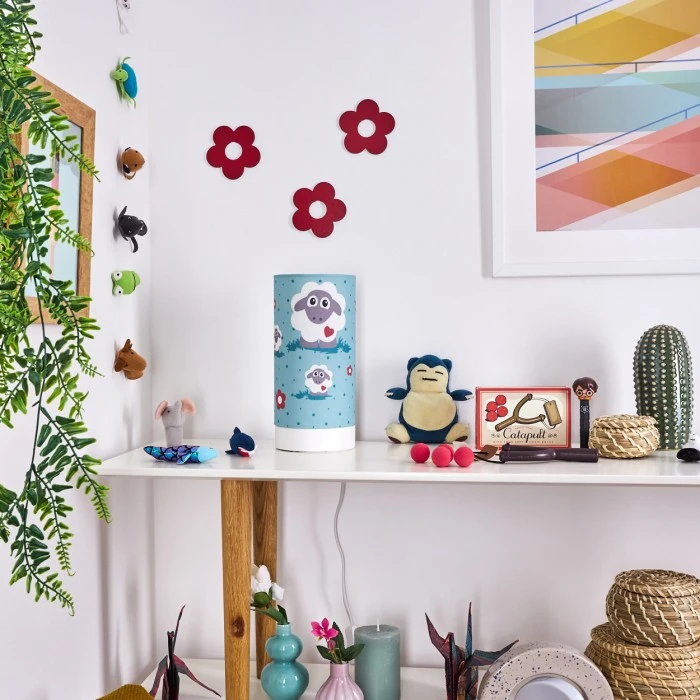 Hofstein Brenets Tischleuchte LED Weiß, 1-flammig 14 Hofstein Brenets Tischleuchte LED Weiß, 1-flammig – Bild 12