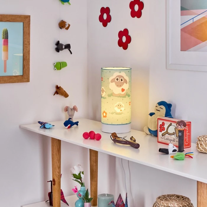 Hofstein Brenets Tischleuchte LED Weiß, 1-flammig 11 Hofstein Brenets Tischleuchte LED Weiß, 1-flammig – Bild 9