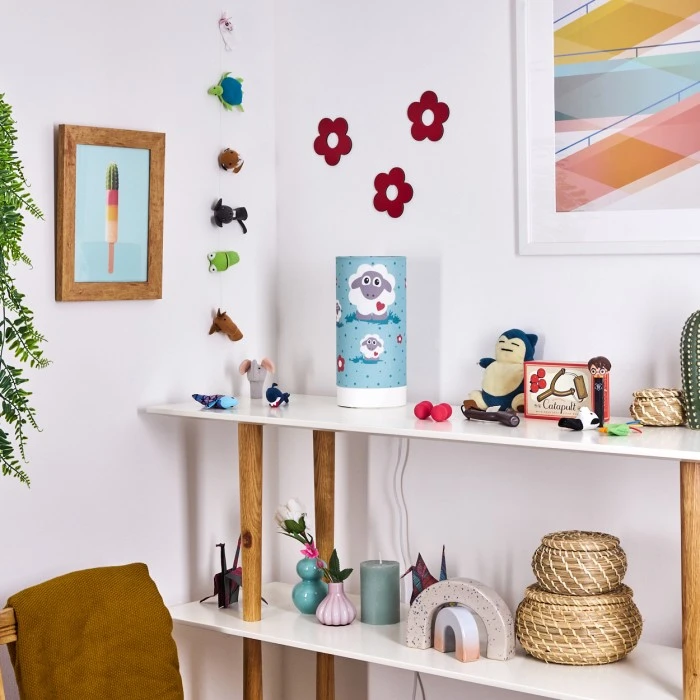 Hofstein Brenets Tischleuchte LED Weiß, 1-flammig 12 Hofstein Brenets Tischleuchte LED Weiß, 1-flammig – Bild 10