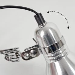 Hofstein Brienz Klemmleuchte Chrom, 1-flammig -Günstiges Tischlampen Geschäft brienz klemmleuchte h3545287 5