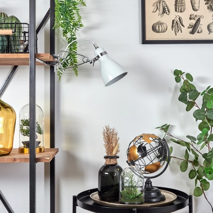 Hofstein Brienz Klemmleuchte Chrom, 1-flammig 12 Hofstein Brienz Klemmleuchte Chrom, 1-flammig – Bild 10