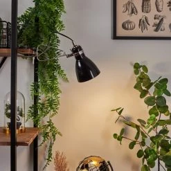 Hofstein Brienz Klemmleuchte Chrom, Schwarz, 1-flammig -Günstiges Tischlampen Geschäft brienz klemmleuchte h3545331 10