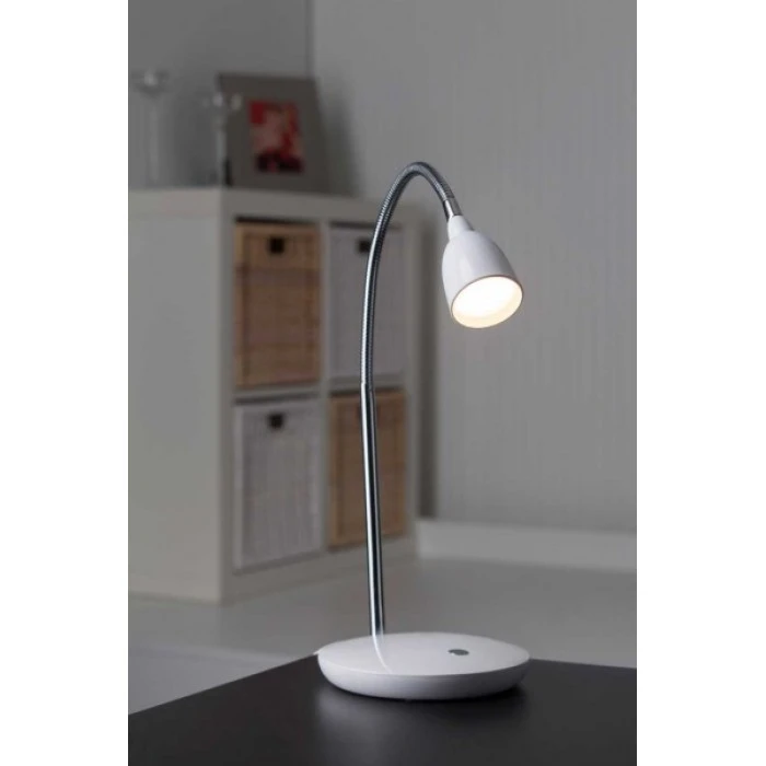 Brilliant Leuchten Brilliant Anthony Tischleuchte LED Weiß, 1-flammig 4 Brilliant Leuchten Brilliant Anthony Tischleuchte LED Weiß, 1-flammig – Bild 2