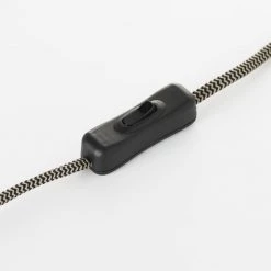 Brilliant Leuchten Brilliant Casket Tischleuchte Dunkelbraun, Verzinkt, Beige, 1-flammig -Günstiges Tischlampen Geschäft brilliant casket tischleuchte 99023 43 4