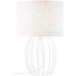 Brilliant Leuchten Brilliant Galance Tischleuchte Weiß, 1-flammig