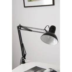 Brilliant Leuchten Brilliant Hobby Schreibtischklemmleuchte Schwarz, 1-flammig -Günstiges Tischlampen Geschäft brilliant hobby schreibtischklemmleuchte 10802 06 do1 10