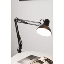 Brilliant Leuchten Brilliant Hobby Schreibtischklemmleuchte Schwarz, 1-flammig -Günstiges Tischlampen Geschäft brilliant hobby schreibtischklemmleuchte 10802 06 do1 7