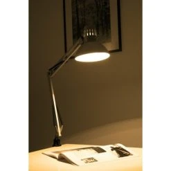 Brilliant Leuchten Brilliant Hobby Schreibtischklemmleuchte Edelstahl, Titan, 1-flammig -Günstiges Tischlampen Geschäft brilliant hobby schreibtischklemmleuchte 10802 11 do1 11