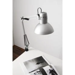 Brilliant Leuchten Brilliant Hobby Schreibtischklemmleuchte Edelstahl, Titan, 1-flammig -Günstiges Tischlampen Geschäft brilliant hobby schreibtischklemmleuchte 10802 11 do1 9