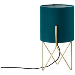 Brilliant Leuchten Atami Tischleuchte Gold, 1-flammig -Günstiges Tischlampen Geschäft brilliant leuchten atami tischleuchte 93179 73 4