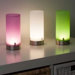 Brilliant Leuchten Daisy Tischleuchte LED Weiß, 1-flammig -Günstiges Tischlampen Geschäft brilliant leuchten daisy tischleuchte g92968 05 2