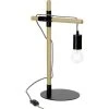 Brilliant Leuchten Jarbo Tischleuchte Schwarz, Holz dunkel, 1-flammig -Günstiges Tischlampen Geschäft brilliant leuchten jarbo tischleuchte 98963 76 0