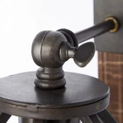 Brilliant Leuchten Matrix Tischleuchte Schwarz, Holz dunkel, 1-flammig -Günstiges Tischlampen Geschäft brilliant leuchten matrix tischleuchte 99135 46 3