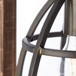 Brilliant Leuchten Matrix Tischleuchte Schwarz, Holz dunkel, 1-flammig -Günstiges Tischlampen Geschäft brilliant leuchten matrix tischleuchte 99135 46 4