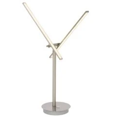 Brilliant Leuchten Sticks Tischleuchte LED Weiß, Eisen, 2-flammig