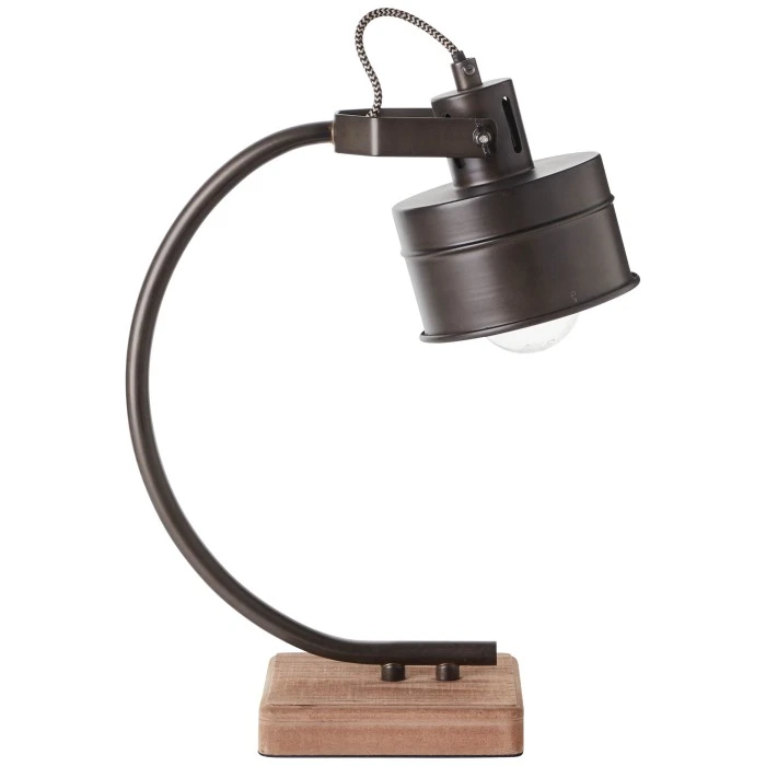 Brilliant Leuchten Unity Tischleuchte Schwarz, Naturfarben, 1-flammig 4 Brilliant Leuchten Unity Tischleuchte Schwarz, Naturfarben, 1-flammig – Bild 2