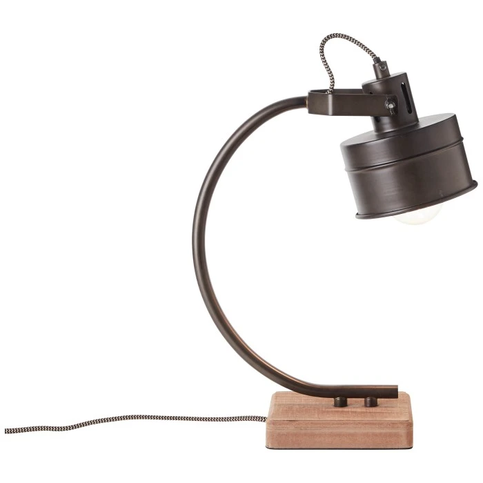 Brilliant Leuchten Unity Tischleuchte Schwarz, Naturfarben, 1-flammig 5 Brilliant Leuchten Unity Tischleuchte Schwarz, Naturfarben, 1-flammig – Bild 3