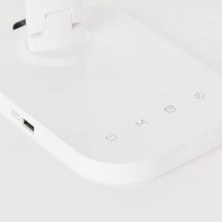 Brilliant Leuchten Vicari Tischleuchte LED Weiß, 1-flammig -Günstiges Tischlampen Geschäft brilliant leuchten vicari tischleuchte g93102 05 7