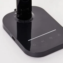 Brilliant Leuchten Vicari Tischleuchte LED Schwarz, 1-flammig -Günstiges Tischlampen Geschäft brilliant leuchten vicari tischleuchte g93102 06 8