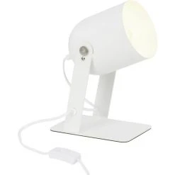 Brilliant Leuchten Yan Tischleuchte Weiß, 1-flammig