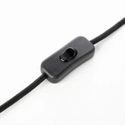 Brilliant Leuchten Brilliant Manama Tischleuchte Schwarz, Holz dunkel, 1-flammig -Günstiges Tischlampen Geschäft brilliant manama tischleuchte 78148 76 9