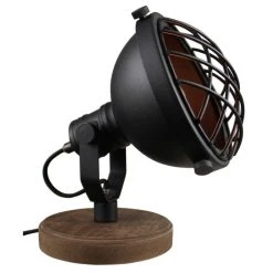 Brilliant Leuchten Brilliant Mila Tischleuchte Schwarz, 1-flammig