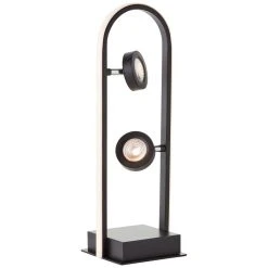 Brilliant Leuchten Brilliant Nebeker Tischleuchte LED Schwarz, 2-flammig, Fernbedienung 17 Brilliant Leuchten Brilliant Nebeker Tischleuchte LED Schwarz, 2-flammig, Fernbedienung -Günstiges Tischlampen Geschäft brilliant nebeker tischleuchte g93160 06 6
