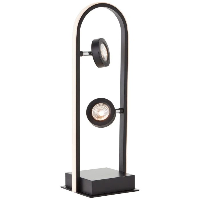 Brilliant Leuchten Brilliant Nebeker Tischleuchte LED Schwarz, 2-flammig, Fernbedienung 9 Brilliant Leuchten Brilliant Nebeker Tischleuchte LED Schwarz, 2-flammig, Fernbedienung – Bild 7