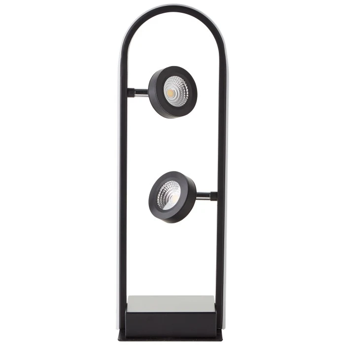 Brilliant Leuchten Brilliant Nebeker Tischleuchte LED Schwarz, 2-flammig, Fernbedienung 11 Brilliant Leuchten Brilliant Nebeker Tischleuchte LED Schwarz, 2-flammig, Fernbedienung – Bild 9