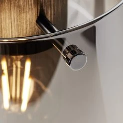 Brilliant Leuchten Brilliant Simonis Tischleuchte Schwarz, 1-flammig -Günstiges Tischlampen Geschäft brilliant simonis tischleuchte 93167 93 3