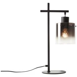 Brilliant Leuchten Brilliant Simonis Tischleuchte Schwarz, 1-flammig -Günstiges Tischlampen Geschäft brilliant simonis tischleuchte 93167 93 4