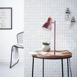 Brilliant Leuchten Brilliant VENEA Tischleuchte Rosa, 1-flammig