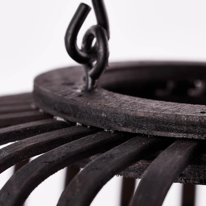 Brilliant Leuchten Brilliant WOODROW Tischleuchte Schwarz, Holz dunkel, 1-flammig 8 Brilliant Leuchten Brilliant WOODROW Tischleuchte Schwarz, Holz dunkel, 1-flammig – Bild 6