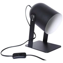 Brilliant Leuchten Brilliant Yan Tischleuchte Schwarz, 1-flammig -Günstiges Tischlampen Geschäft brilliant yan tischleuchte 98960 76 3