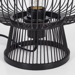 Hofstein Brooker Tischleuchte Schwarz, 1-flammig -Günstiges Tischlampen Geschäft brooker tischleuchte h3609309 2