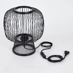 Hofstein Brooker Tischleuchte Schwarz, 1-flammig -Günstiges Tischlampen Geschäft brooker tischleuchte h3609309 4