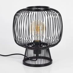 Hofstein Brooker Tischleuchte Schwarz, 1-flammig -Günstiges Tischlampen Geschäft brooker tischleuchte h3609309 7