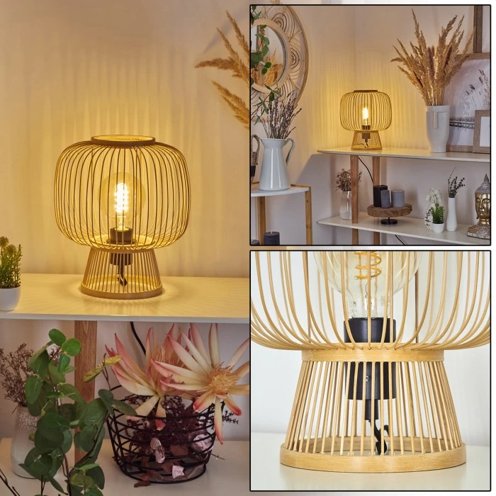 Hofstein Brooker Tischleuchte Schwarz, 1-flammig 3 Hofstein Brooker Tischleuchte Schwarz, 1-flammig