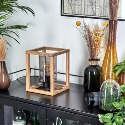 Hofstein Brugg Tischleuchte Schwarz, Naturfarben, 1-flammig -Günstiges Tischlampen Geschäft brugg tischleuchte h3546390 9