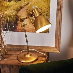 Hofstein Bundaberg Tischleuchte Altmessing, 1-flammig -Günstiges Tischlampen Geschäft bundaberg tischleuchte h3370018 14