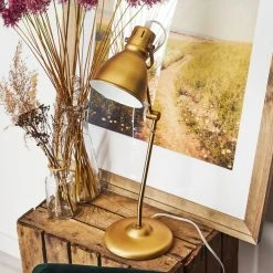 Hofstein Bundaberg Tischleuchte Altmessing, 1-flammig -Günstiges Tischlampen Geschäft bundaberg tischleuchte h3370018 17