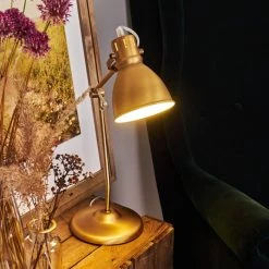 Hofstein Bundaberg Tischleuchte Altmessing, 1-flammig -Günstiges Tischlampen Geschäft bundaberg tischleuchte h3370018 8