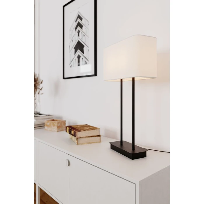 By Rydens Luton Tischleuchte Schwarz, 2-flammig 5 By Rydens Luton Tischleuchte Schwarz, 2-flammig – Bild 3