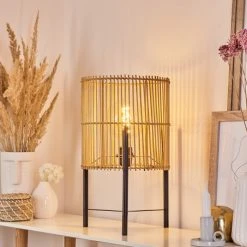 Hofstein Calchines Tischleuchte Schwarz, 1-flammig -Günstiges Tischlampen Geschäft calchines tischleuchte h3565964 6