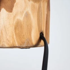 Hofstein Canard Tischleuchte Schwarz, Naturfarben, 1-flammig -Günstiges Tischlampen Geschäft canard tischleuchte h3451021 5