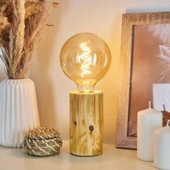 Hofstein Canedo Tischleuchte Braun, 1-flammig 18 Hofstein Canedo Tischleuchte Braun, 1-flammig -Günstiges Tischlampen Geschäft canedo tischleuchte h3432303 6